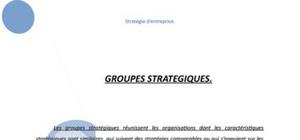 Groupes stratégiques