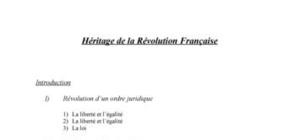 Héritage de la Révolution française
