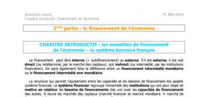 Le système bancaire français