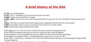 A brief history of the USA and Ireland