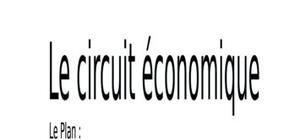Le circuit économique