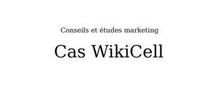 Conseils et études marketing, le cas WikiCell