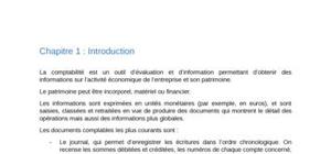 Introduction - Gestion