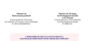 L'industrie de recyclage en France